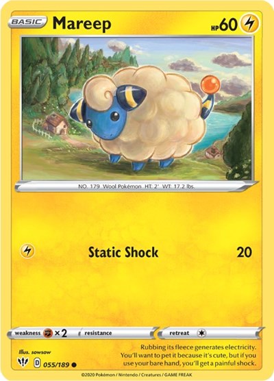 Mareep - 055/189 (Common) [DAA-055-C]