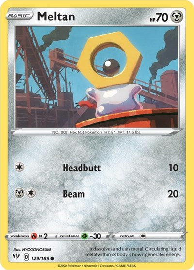 Meltan - 129/189 (Common) [DAA-129-C]