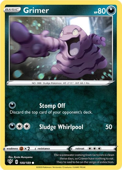 Grimer - 100/189 (Common) [DAA-100-C]