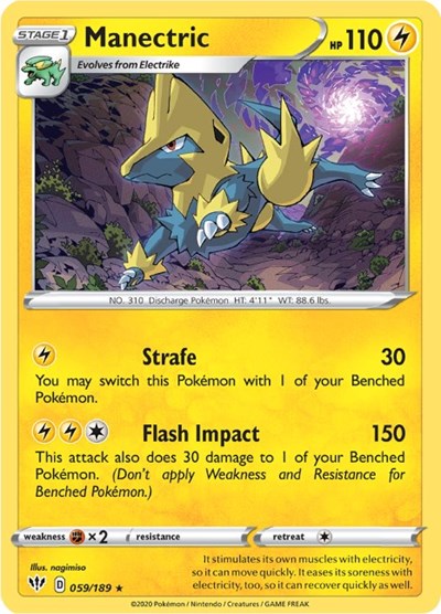 Manectric - 059/189 (Rare) [DAA-059-R]