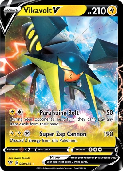 Vikavolt V - 060/189 (Ultra Rare) [DAA-060-UR]