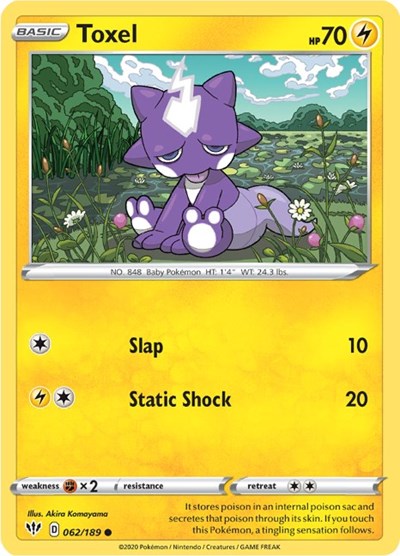 Toxel - 062/189 (Common) [DAA-062-C]