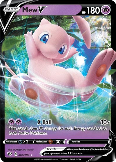 Mew V - 069/189 (Ultra Rare) [DAA-069-UR]