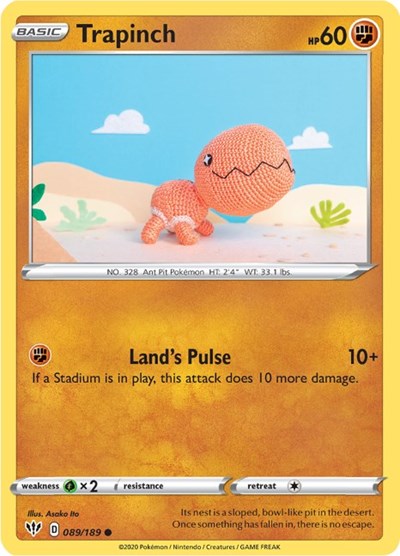 Trapinch - 089/189 (Common) [DAA-089-C]