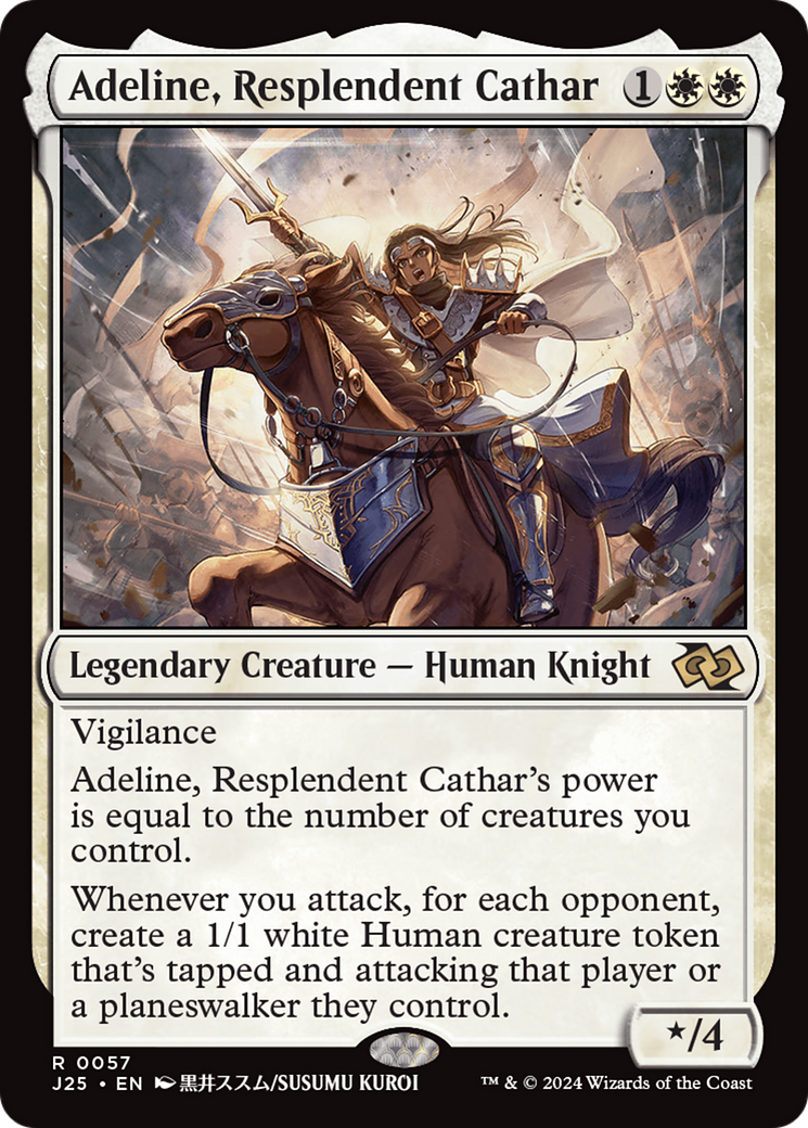 Adeline, Resplendent Cathar [J25-57]