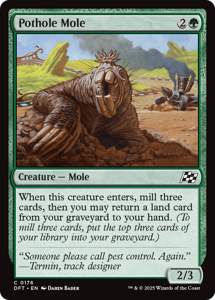 Pothole Mole [DFT-176]