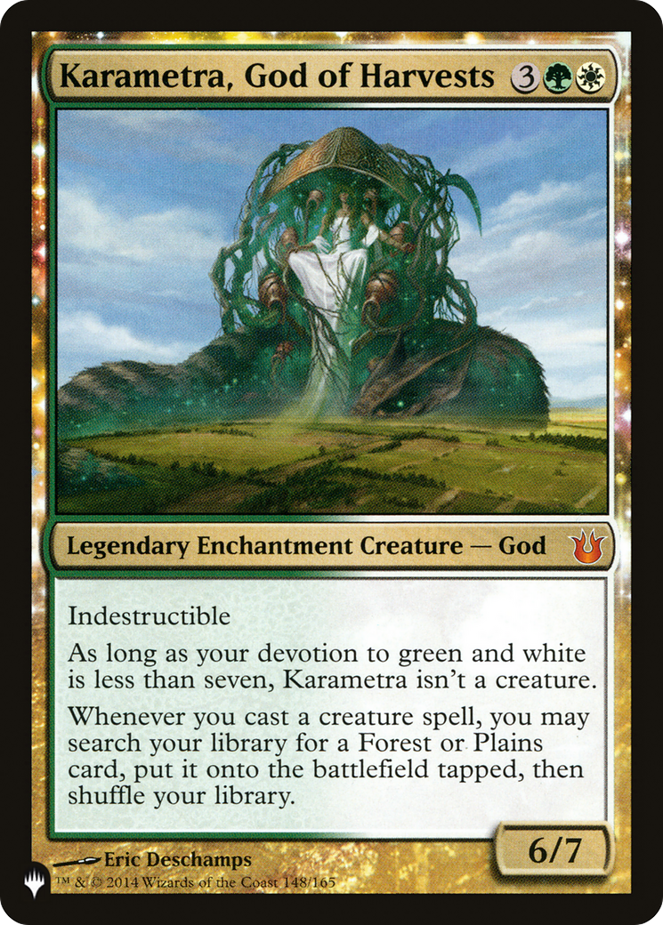 Karametra, God of Harvests [PLST-BNG-148]