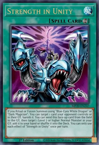Strength in Unity (Ultra Rare) [MP20-EN247-UR]