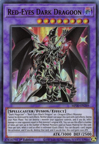 Red-Eyes Dark Dragoon (Ultra Rare) [MP20-EN249-UR]