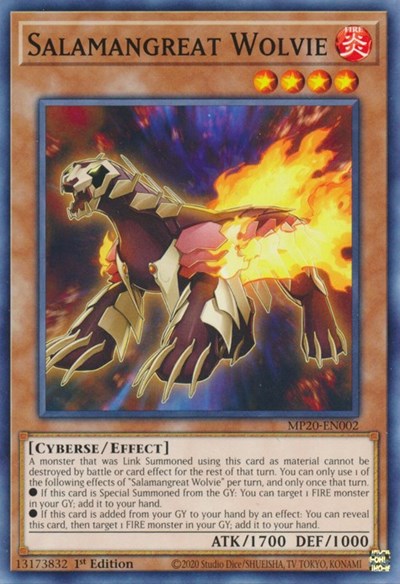 Salamangreat Wolvie (Common) [MP20-EN002-C]
