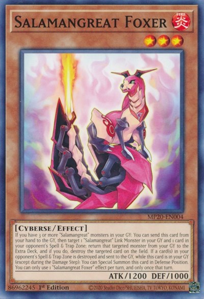 Salamangreat Foxer (Common) [MP20-EN004-C]