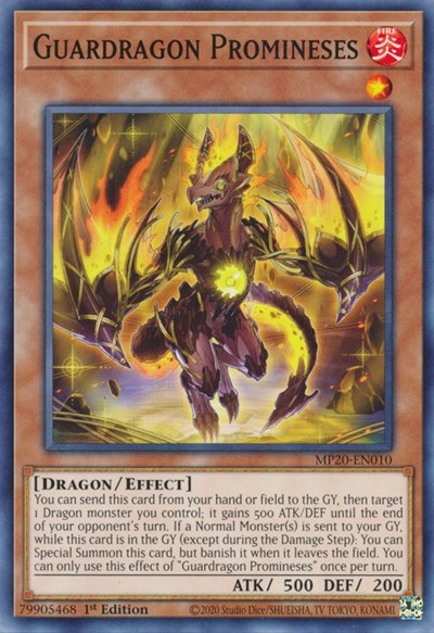 Guardragon Promineses (Common) [MP20-EN010-C]