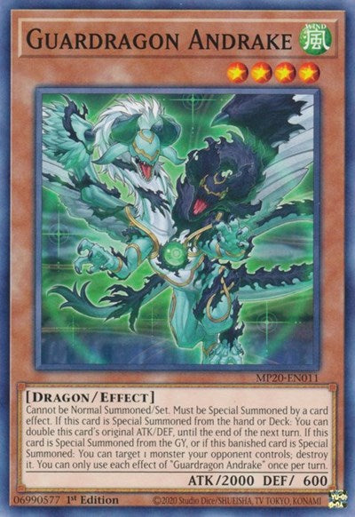 Guardragon Andrake (Common) [MP20-EN011-C]
