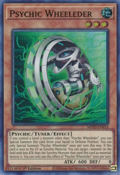 Psychic Wheeleder (Ultra Rare) [MP20-EN014-UR]