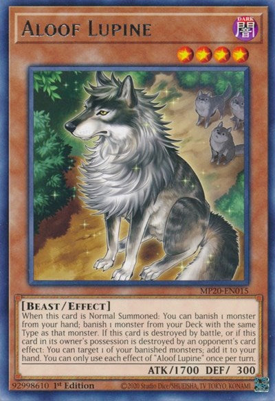 Aloof Lupine (Rare) [MP20-EN015-R]