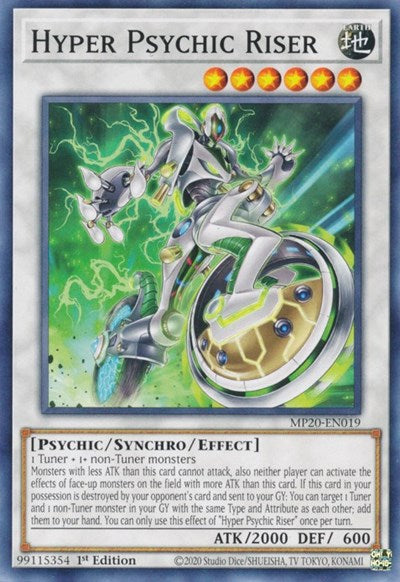 Hyper Psychic Riser (Common) [MP20-EN019-C]