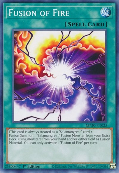 Fusion of Fire (Common) [MP20-EN025-C]