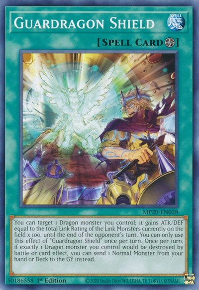 Guardragon Shield (Common) [MP20-EN028-C]