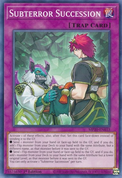 Subterror Succession (Common) [MP20-EN033-C]