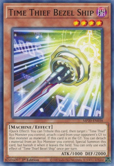 Time Thief Bezel Ship (Common) [MP20-EN038-C]