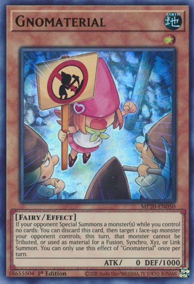 Gnomaterial (Ultra Rare) [MP20-EN050-UR]