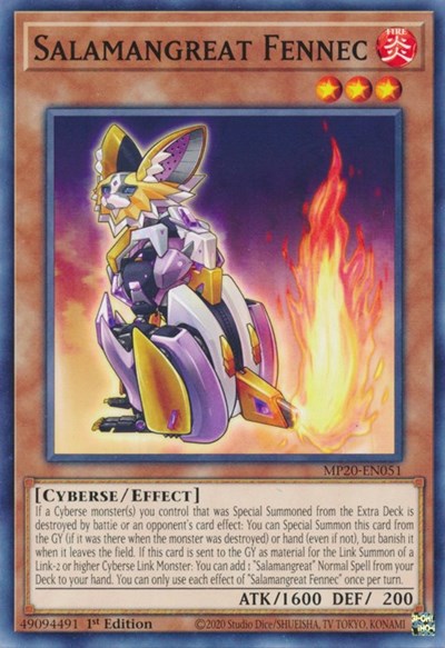 Salamangreat Fennec (Common) [MP20-EN051-C]