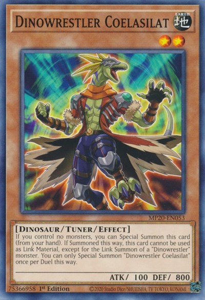Dinowrestler Coelasilat (Common) [MP20-EN053-C]