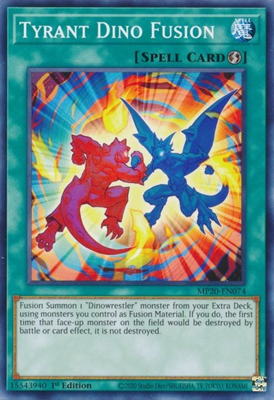 Tyrant Dino Fusion (Common) [MP20-EN074-C]
