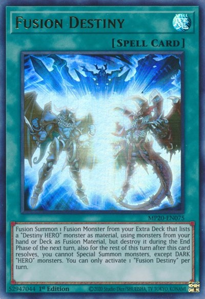 Fusion Destiny (Ultra Rare) [MP20-EN075-UR]