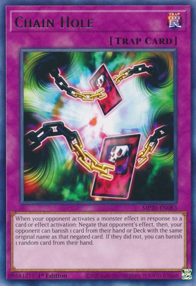 Chain Hole (Rare) [MP20-EN083-R]