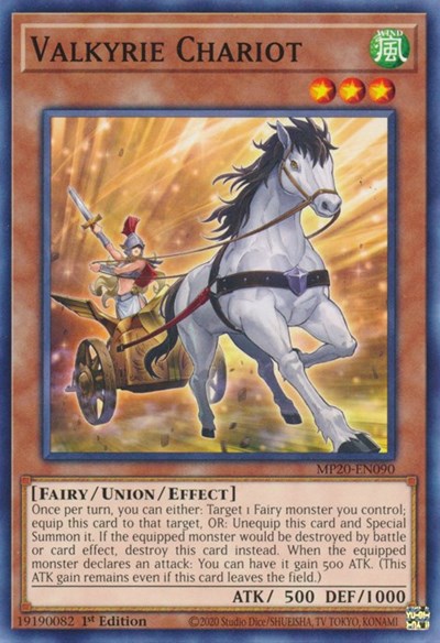Valkyrie Chariot (Common) [MP20-EN090-C]