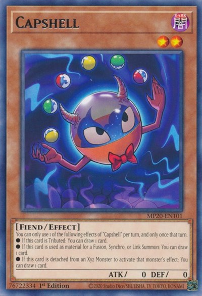 Capshell (Rare) [MP20-EN101-R]