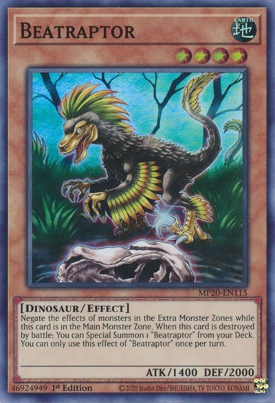 Beatraptor (Super Rare) [MP20-EN115-SuR]