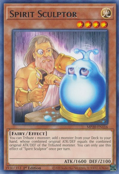 Spirit Sculptor (Rare) [MP20-EN116-R]
