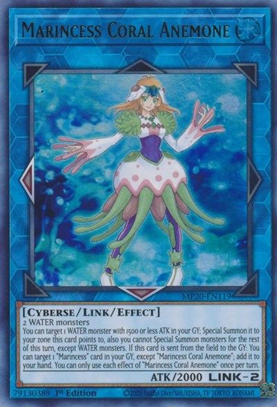 Marincess Coral Anemone (Ultra Rare) [MP20-EN119-UR]