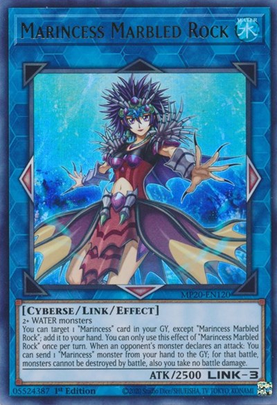 Marincess Marbled Rock (Ultra Rare) [MP20-EN120-UR]
