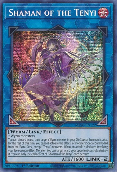 Shaman of the Tenyi (Prismatic Secret Rare) [MP20-EN122-PrSR]
