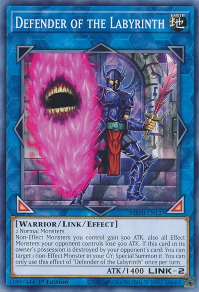 Defender of the Labyrinth (Common) [MP20-EN127-C]