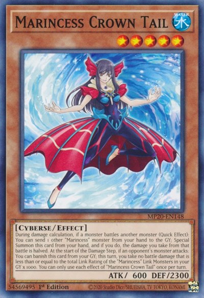 Marincess Crown Tail (Common) [MP20-EN148-C]