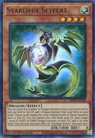 Starliege Seyfert (Ultra Rare) [MP20-EN158-UR]