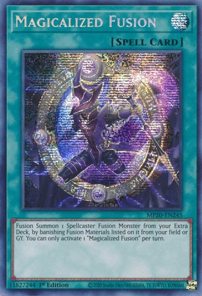 Magicalized Fusion (Prismatic Secret Rare) [MP20-EN245-PrSR]