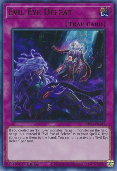 Evil Eye Defeat (Ultra Rare) [MP20-EN242-UR]