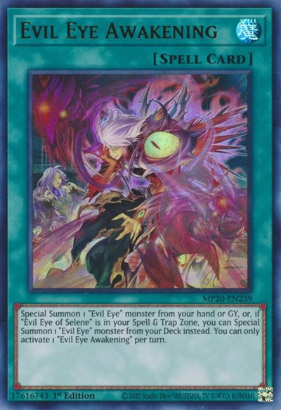 Evil Eye Awakening (Ultra Rare) [MP20-EN239-UR]