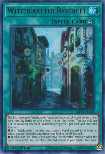 Witchcrafter Bystreet (Ultra Rare) [MP20-EN229-UR]