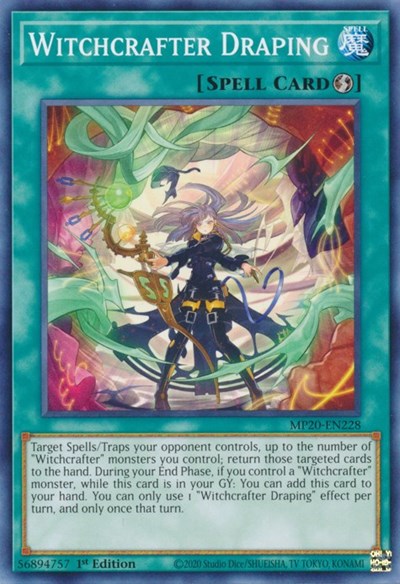 Witchcrafter Draping (Common) [MP20-EN228-C]