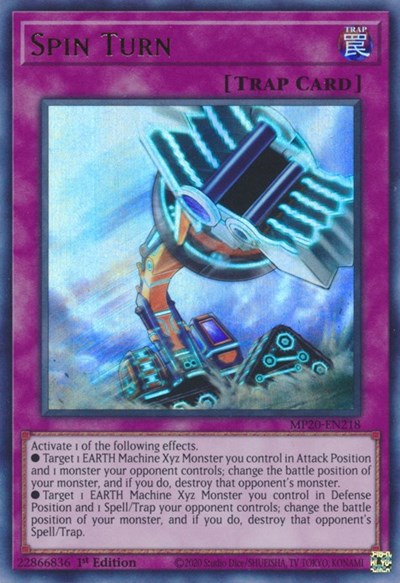 Spin Turn (Ultra Rare) [MP20-EN218-UR]