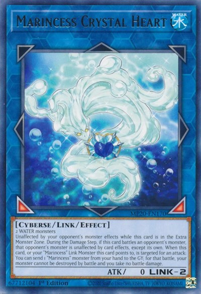 Marincess Crystal Heart (Rare) [MP20-EN170-R]