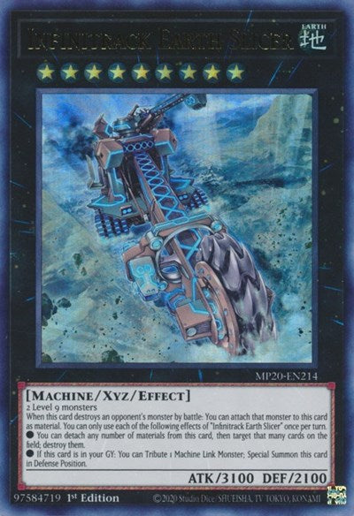 Infinitrack Earth Slicer (Ultra Rare) [MP20-EN214-UR]