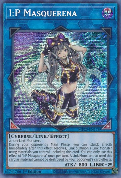 I:P Masquerena (Prismatic Secret Rare) [MP20-EN178-PrSR]