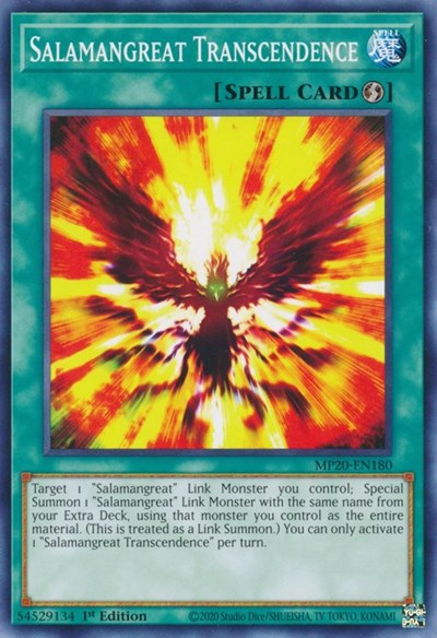 Salamangreat Transcendence (Common) [MP20-EN180-C]